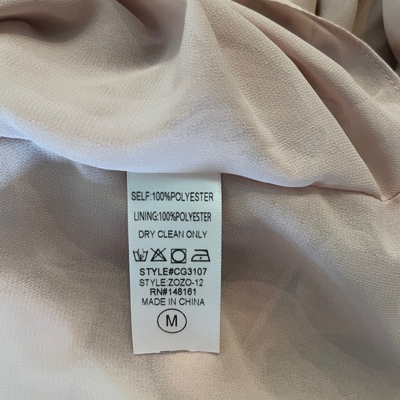 BUDDY LOVE 
STAR OF THE SHOW RUFFLE DRESS IN ROSE QUARTZ - Picture 12 of 12